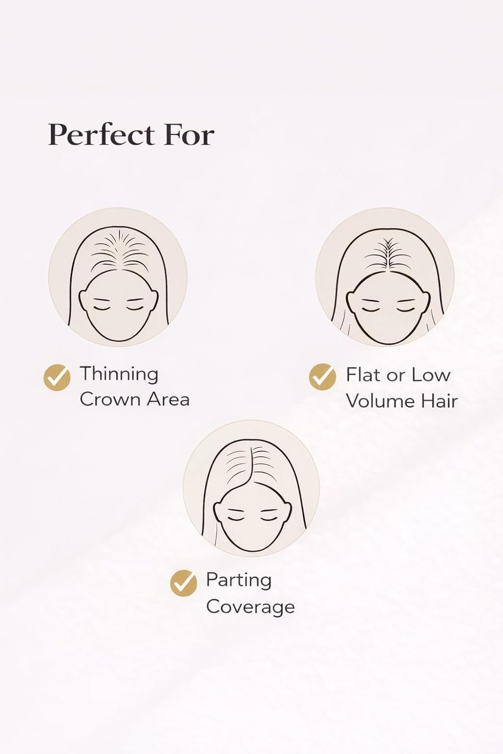 4-Clip Hair Topper — Natural Black — view 7