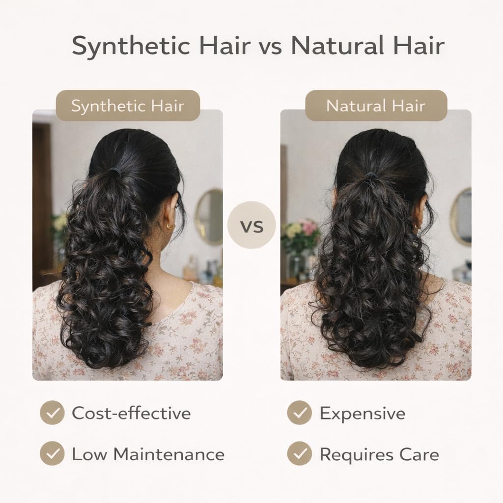 Hair Frill Ponytail Extension — view 6